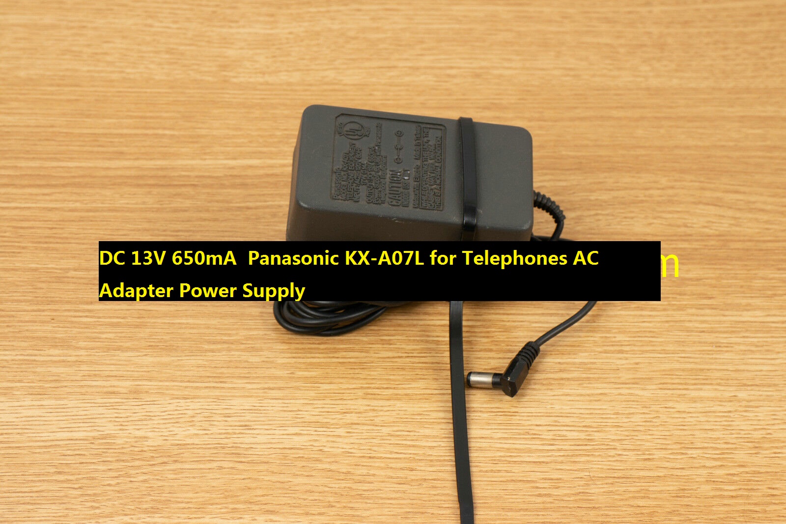 *100% Brand NEW* Panasonic KX-A07L for Telephones DC 13V 650mA AC Adapter Power Supply